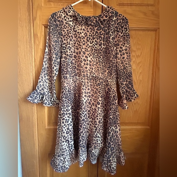 Fate Leopard Print Dress - Picture 1 of 6